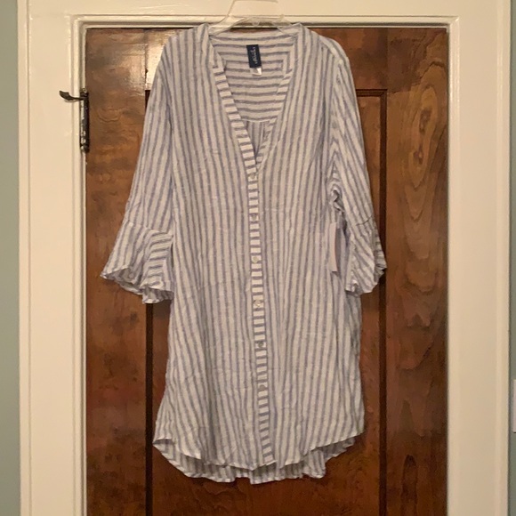 Tunic style cover-up/dress/top - Picture 1 of 3